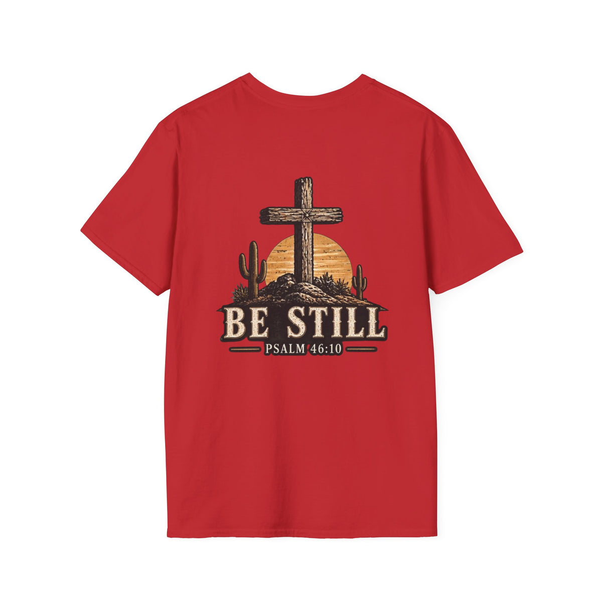 In Your Hands Cross Logo T-Shirt — Christian Faith Graphic Tee
