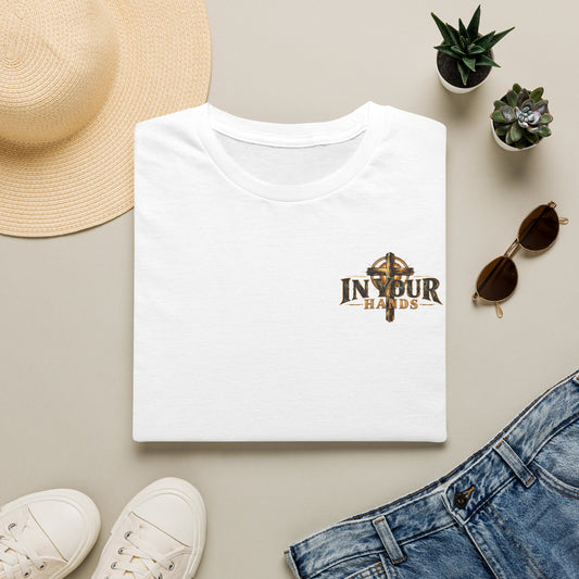 Christian 'In Your Hands' Cross T-Shirt – Faith-Inspired Casual Tee
