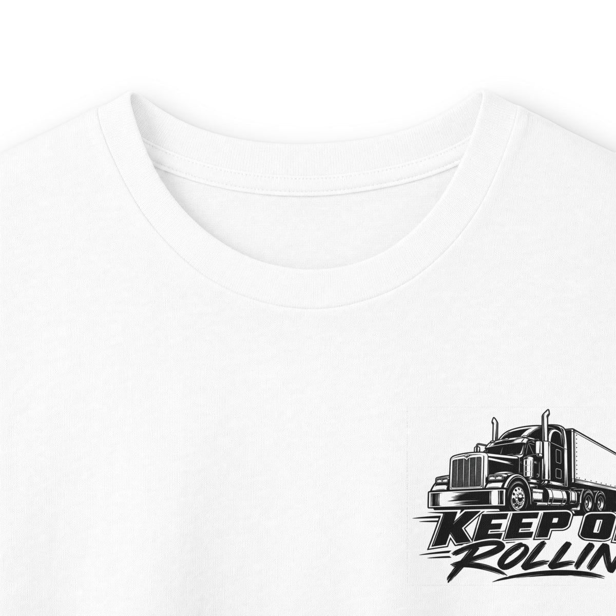 Keep On Rollin' Truck Graphic Long Sleeve Tee