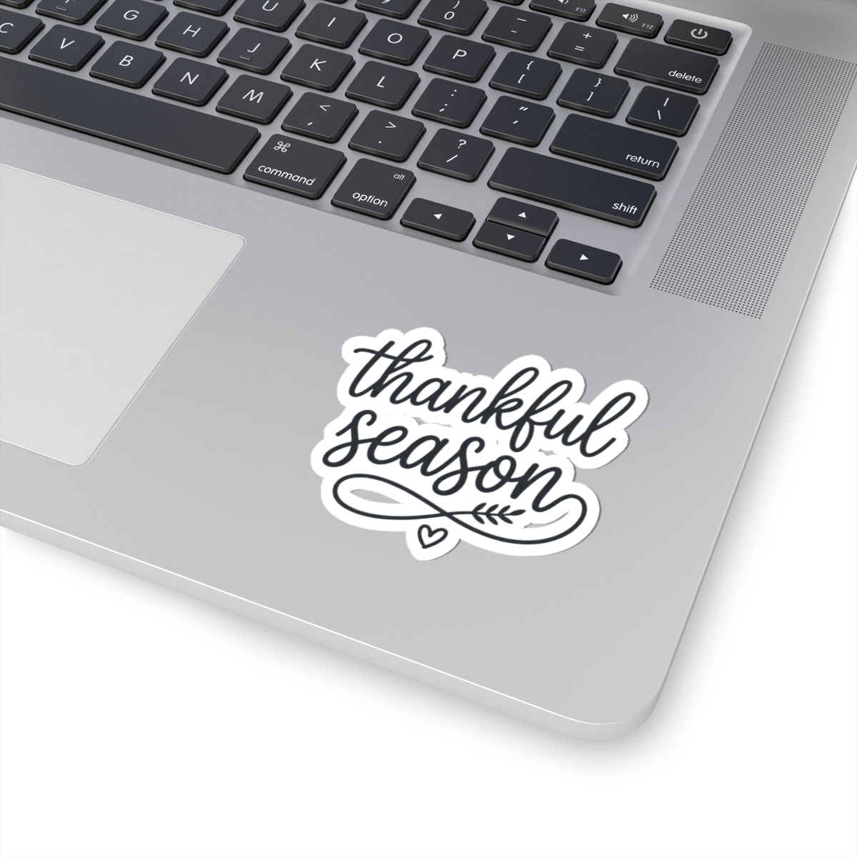 Thankful Season Script Sticker | Thanksgiving, Fall Harvest