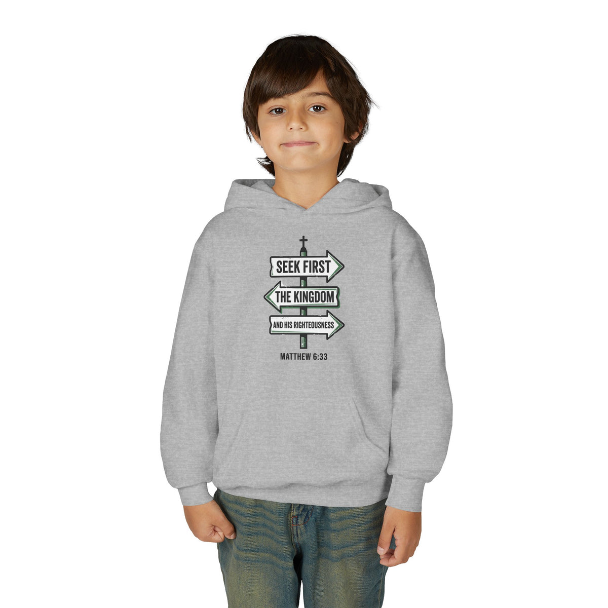 Youth Heavy Blend Hooded Sweatshirt