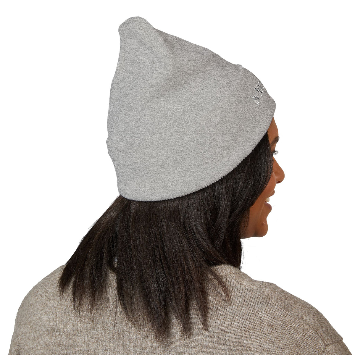 In Your Hands Embroidered Cuffed Beanie