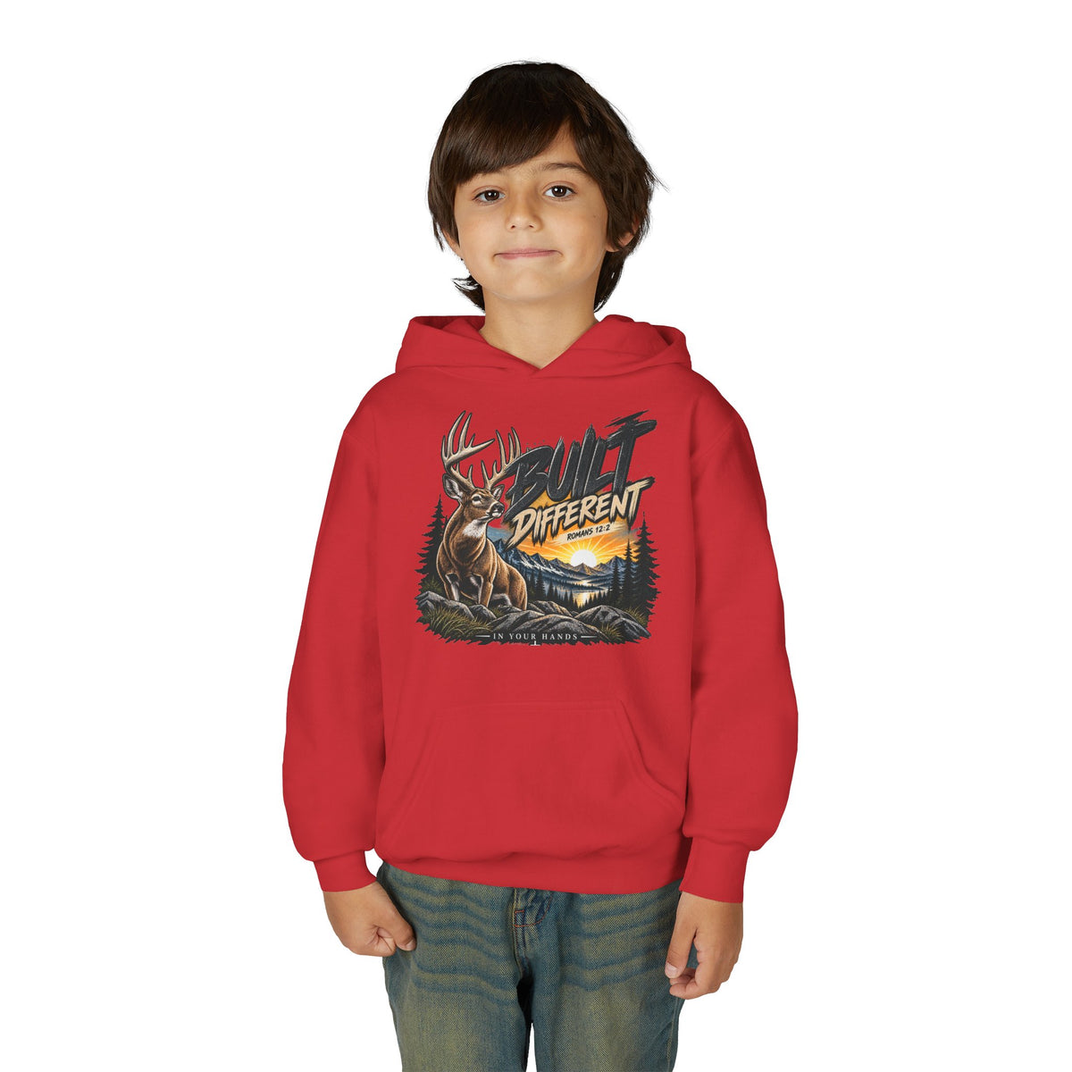Youth Heavy Blend Hooded Sweatshirt