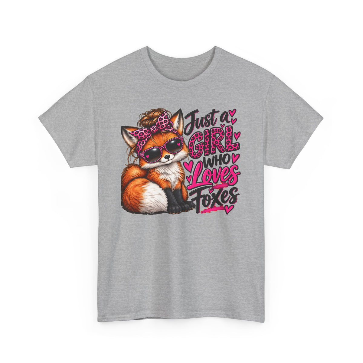 Just a Girl Who Loves Foxes T-Shirt