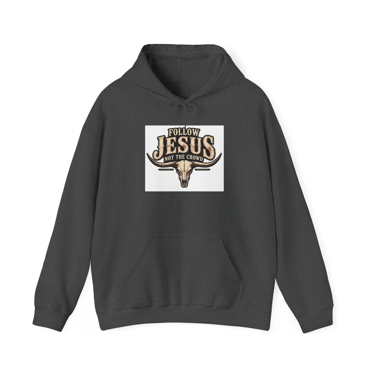 Jesus Not The Crowd Hoodie – Follow Jesus Western Christian Pullover