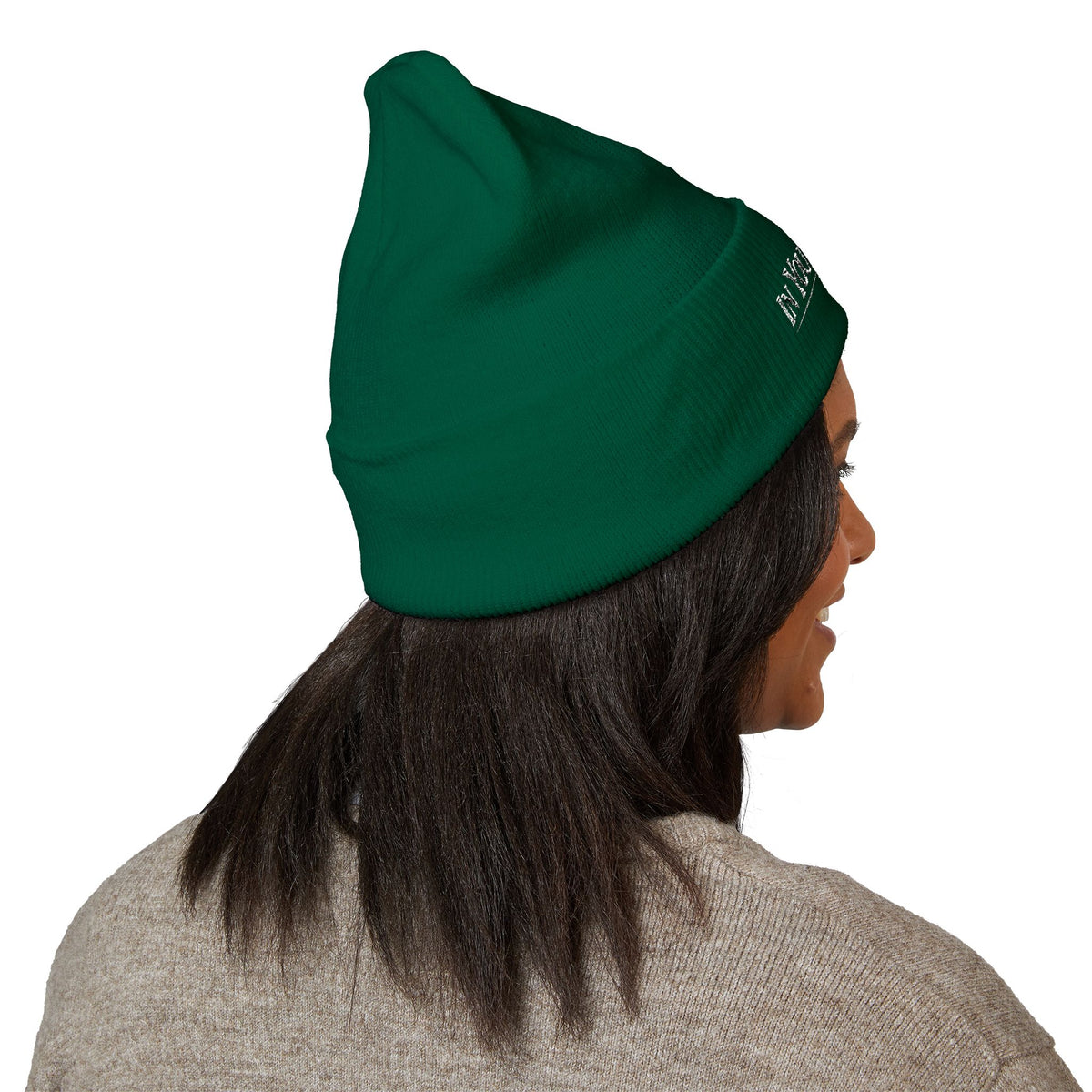 In Your Hands Embroidered Cuffed Beanie