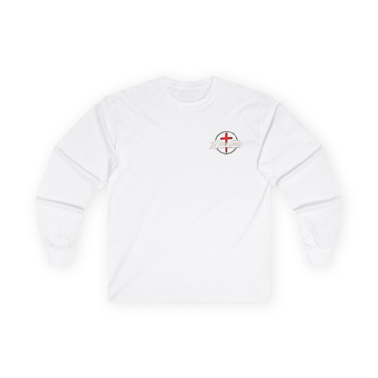 Long Sleeve Tee - Driven by Jesus Christ Trucker Graphic