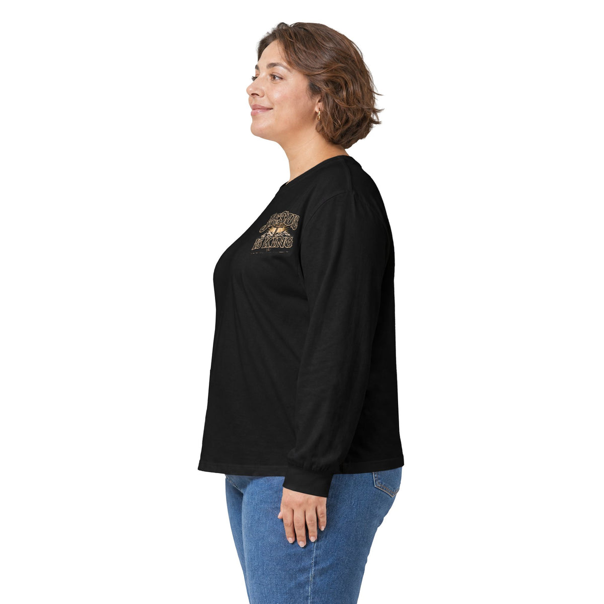 Jesus Is King Long Sleeve Tee