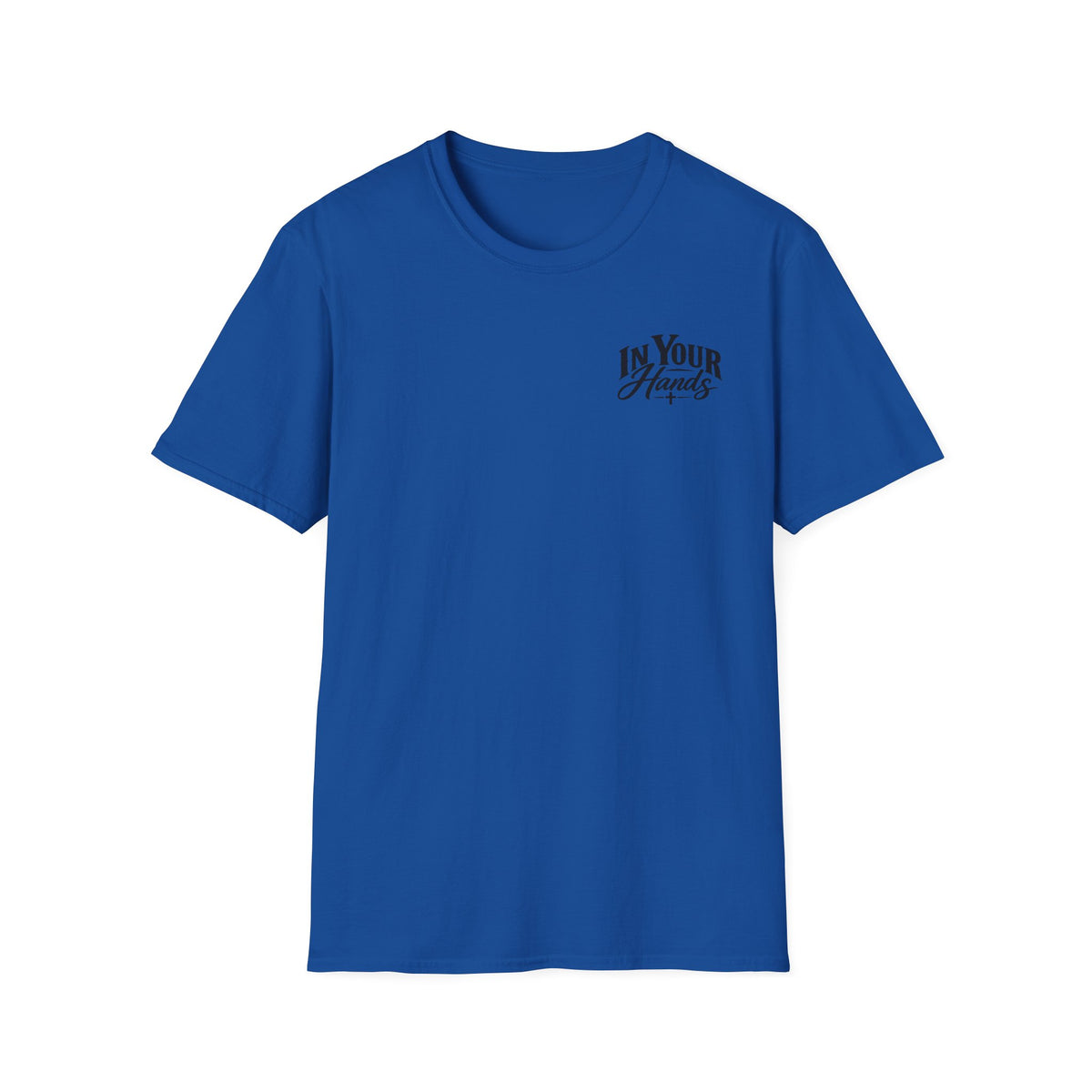 In Your Hands Tee — Minimal Chest Logo Graphic T-Shirt