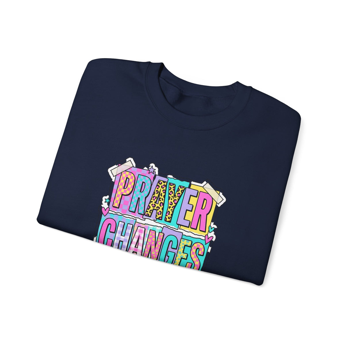 Prayer Changes Things Sweatshirt | Christian, Rainbow Scripture