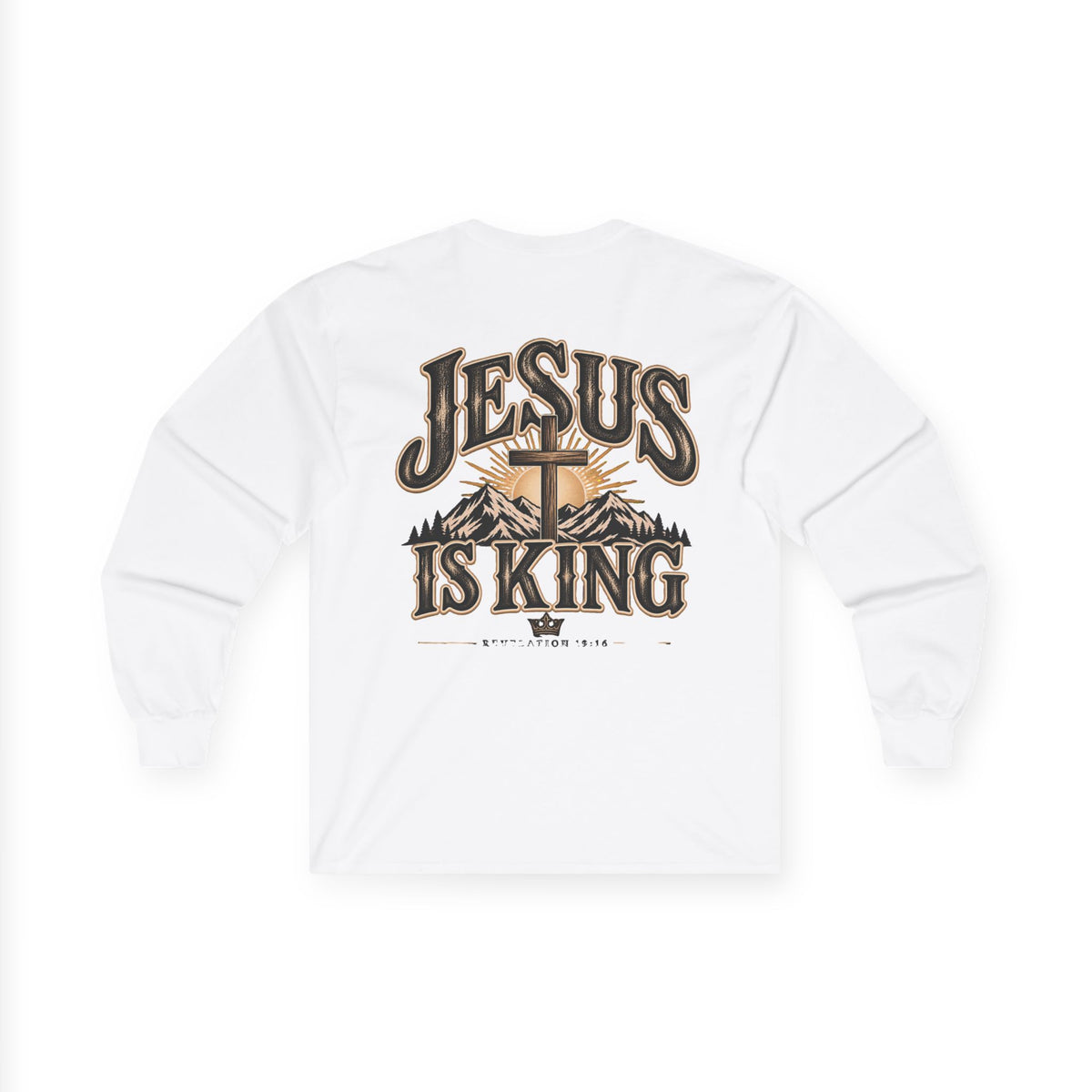 Jesus Is King Long Sleeve Tee