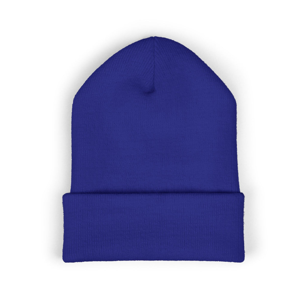 Embroidered 'In Your Hands' Cuffed Beanie - Knit Winter Hat