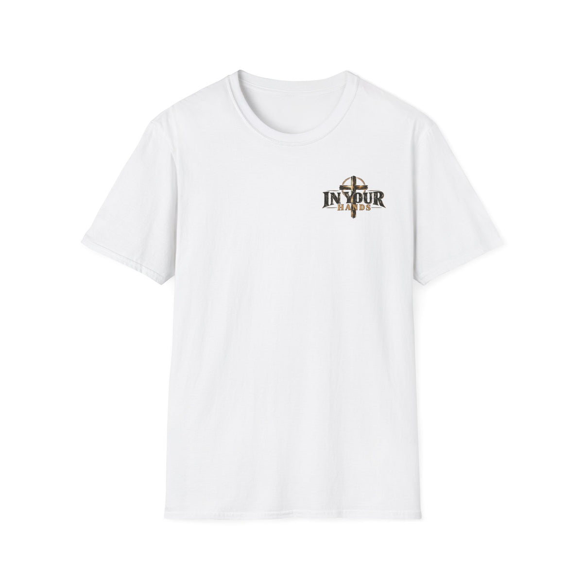 In Your Hands Cross T-Shirt — Christian Faith Graphic Tee