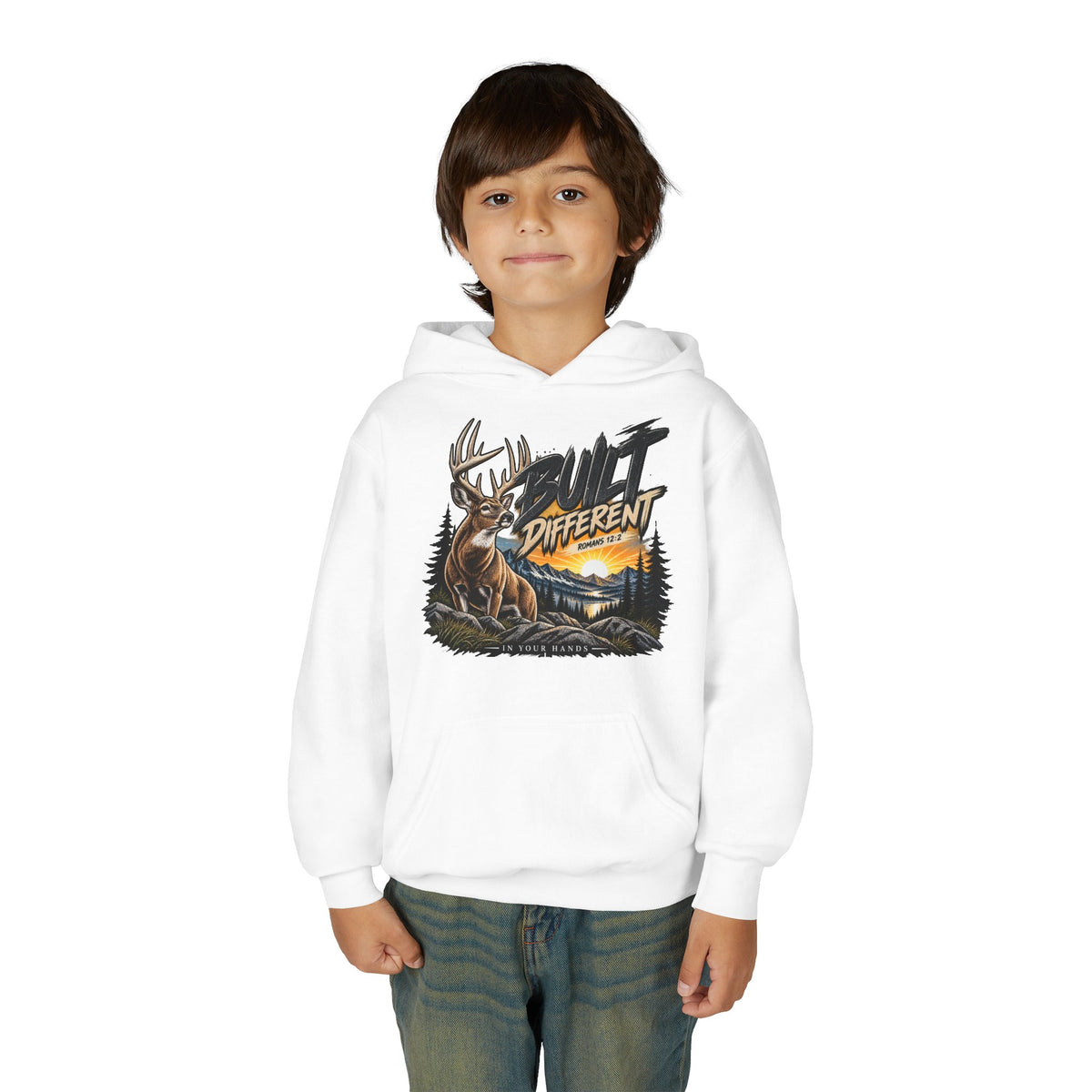 Youth Heavy Blend Hooded Sweatshirt