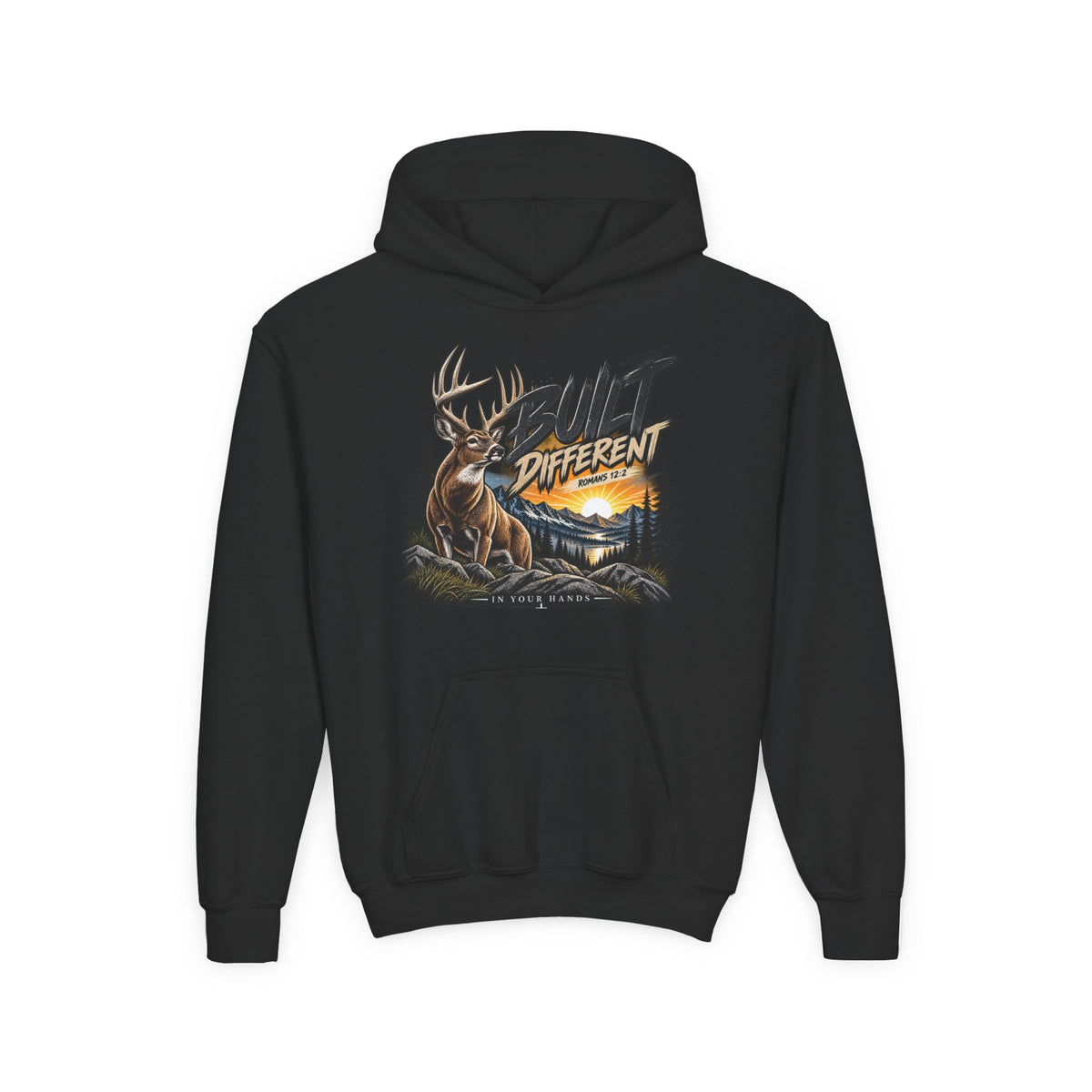 Youth Heavy Blend Hooded Sweatshirt