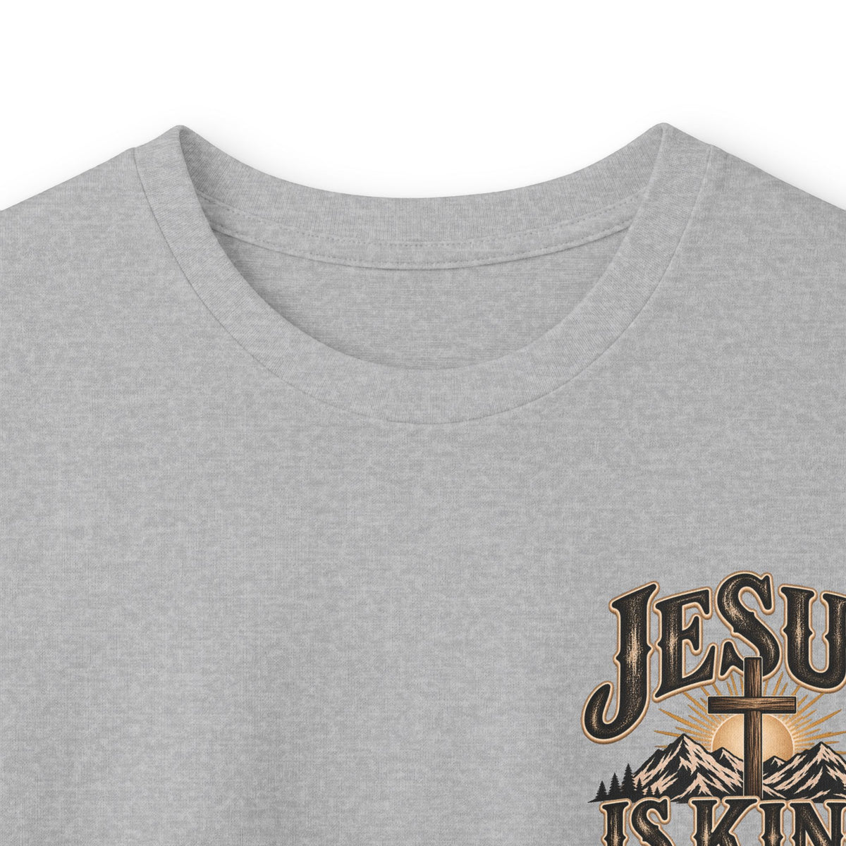 Jesus Is King Long Sleeve Tee