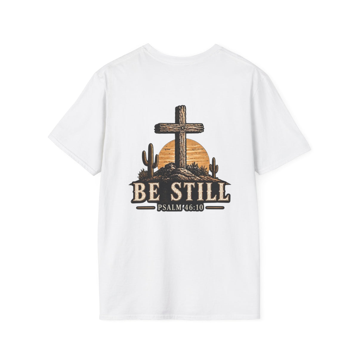 In Your Hands Cross Logo T-Shirt — Christian Faith Graphic Tee