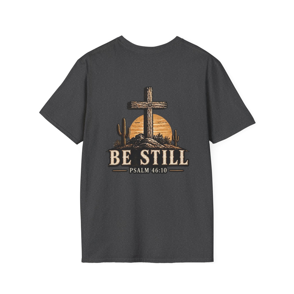 In Your Hands Cross Logo T-Shirt — Christian Faith Graphic Tee