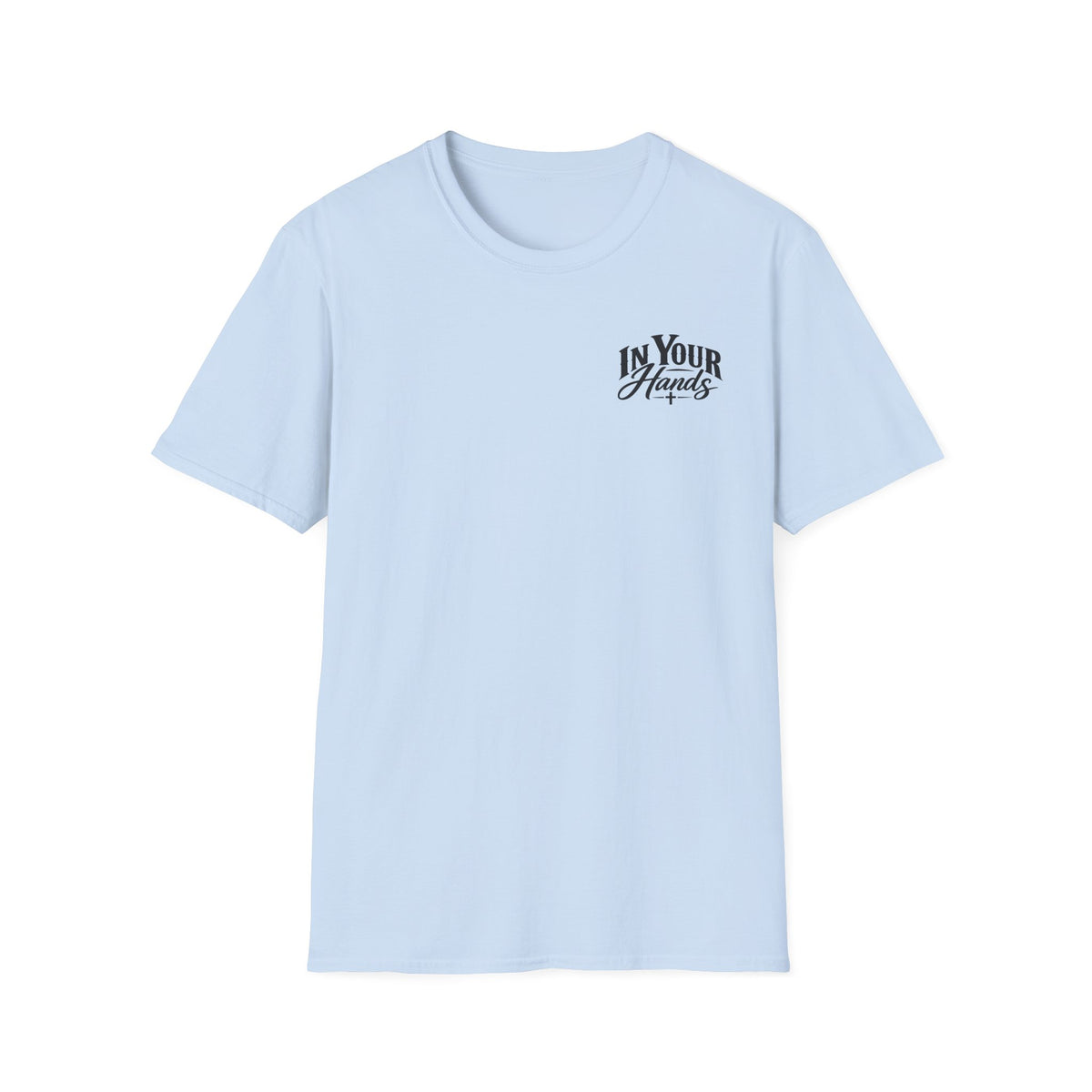 In Your Hands Tee — Minimal Chest Logo Graphic T-Shirt