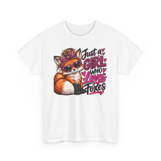Just a Girl Who Loves Foxes T-Shirt