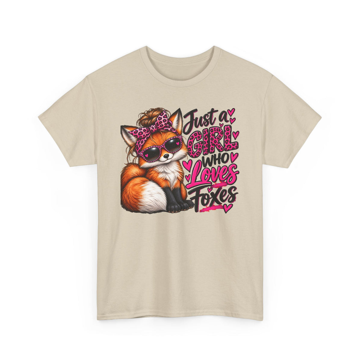 Just a Girl Who Loves Foxes T-Shirt
