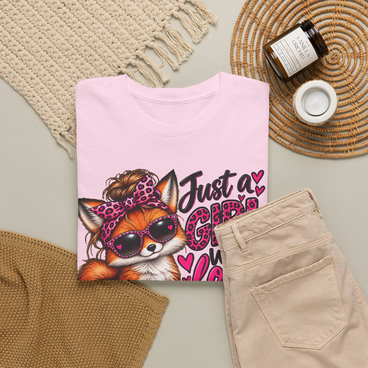 Just a Girl Who Loves Foxes T-Shirt