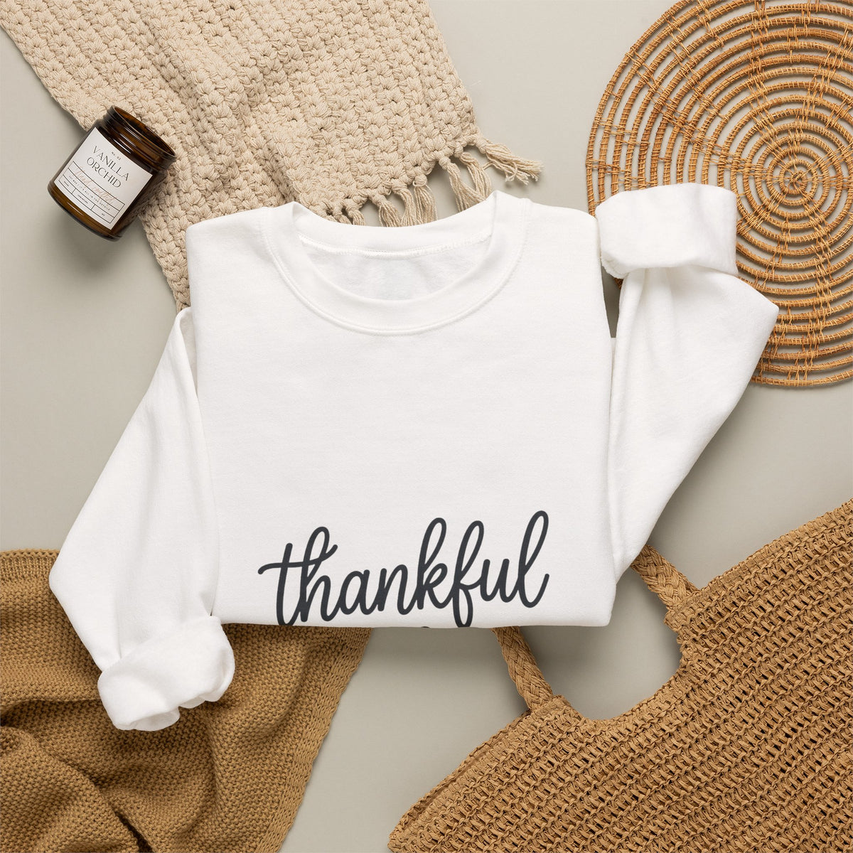 Thankful Season Crewneck Sweatshirt | Thanksgiving, Fall Harvest