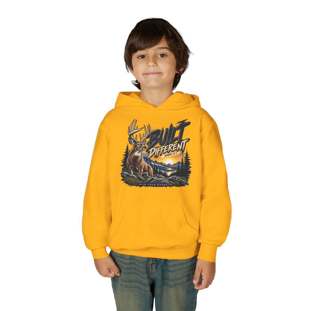 Youth Heavy Blend Hooded Sweatshirt