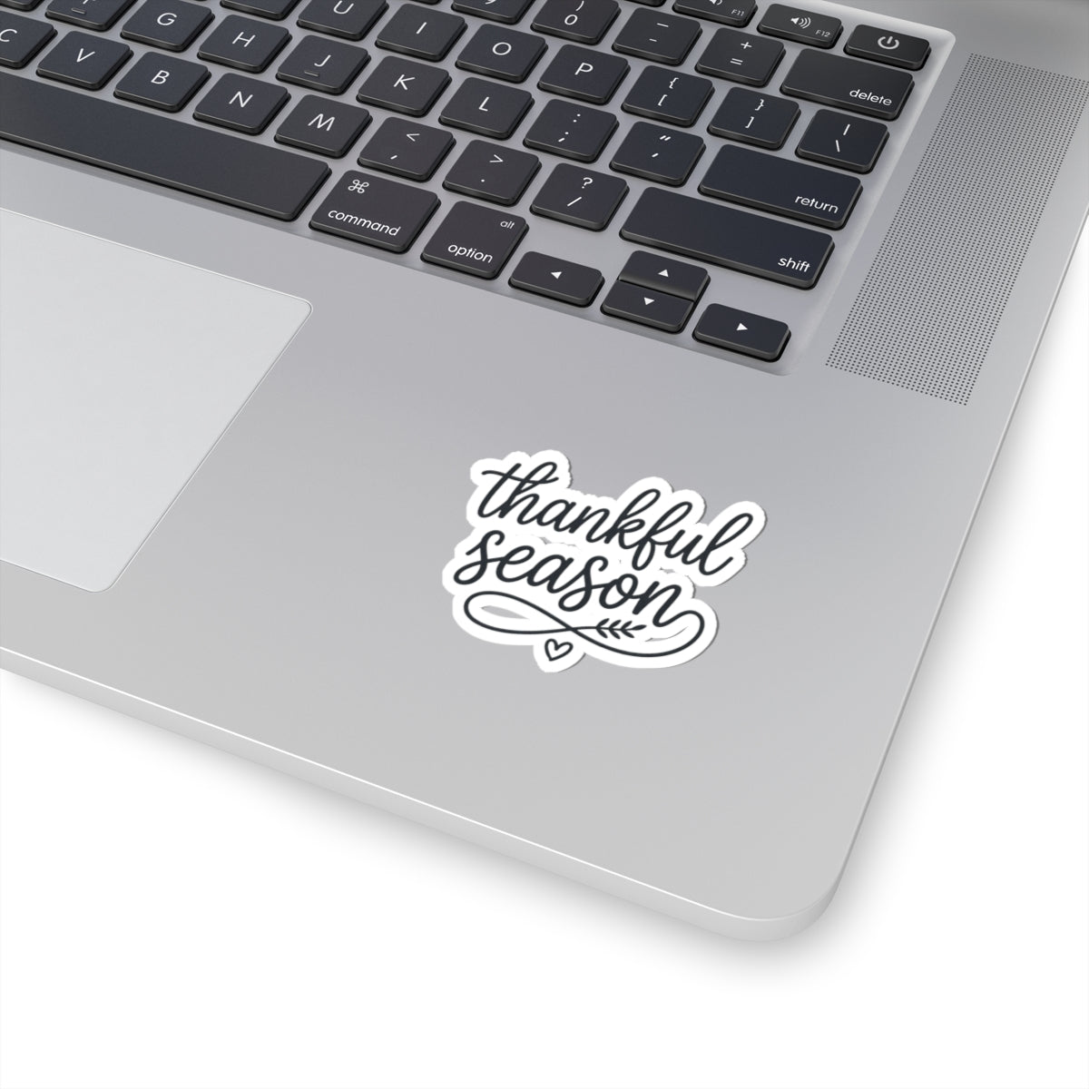 Thankful Season Script Sticker | Thanksgiving, Fall Harvest