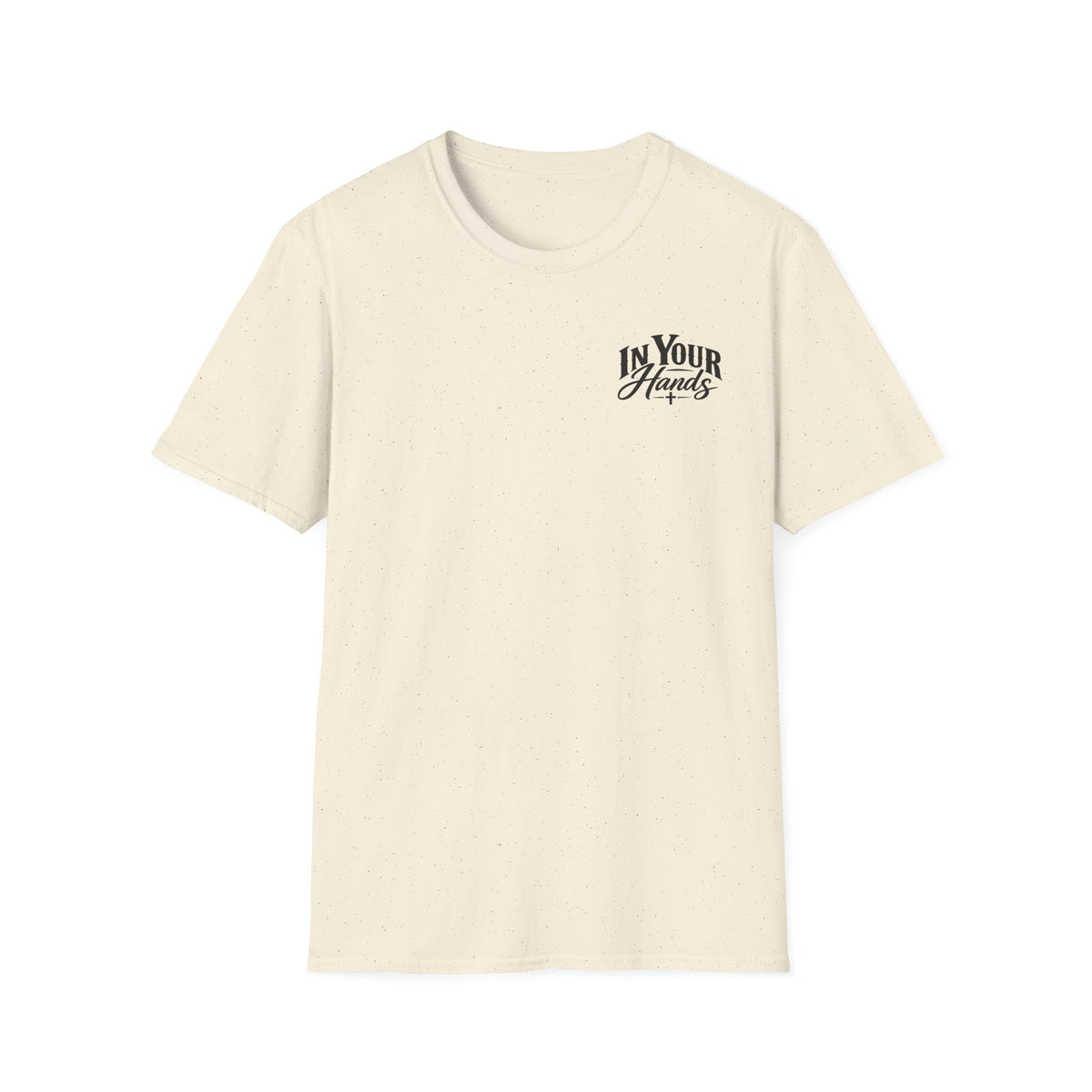 In Your Hands Tee — Minimal Chest Logo Graphic T-Shirt