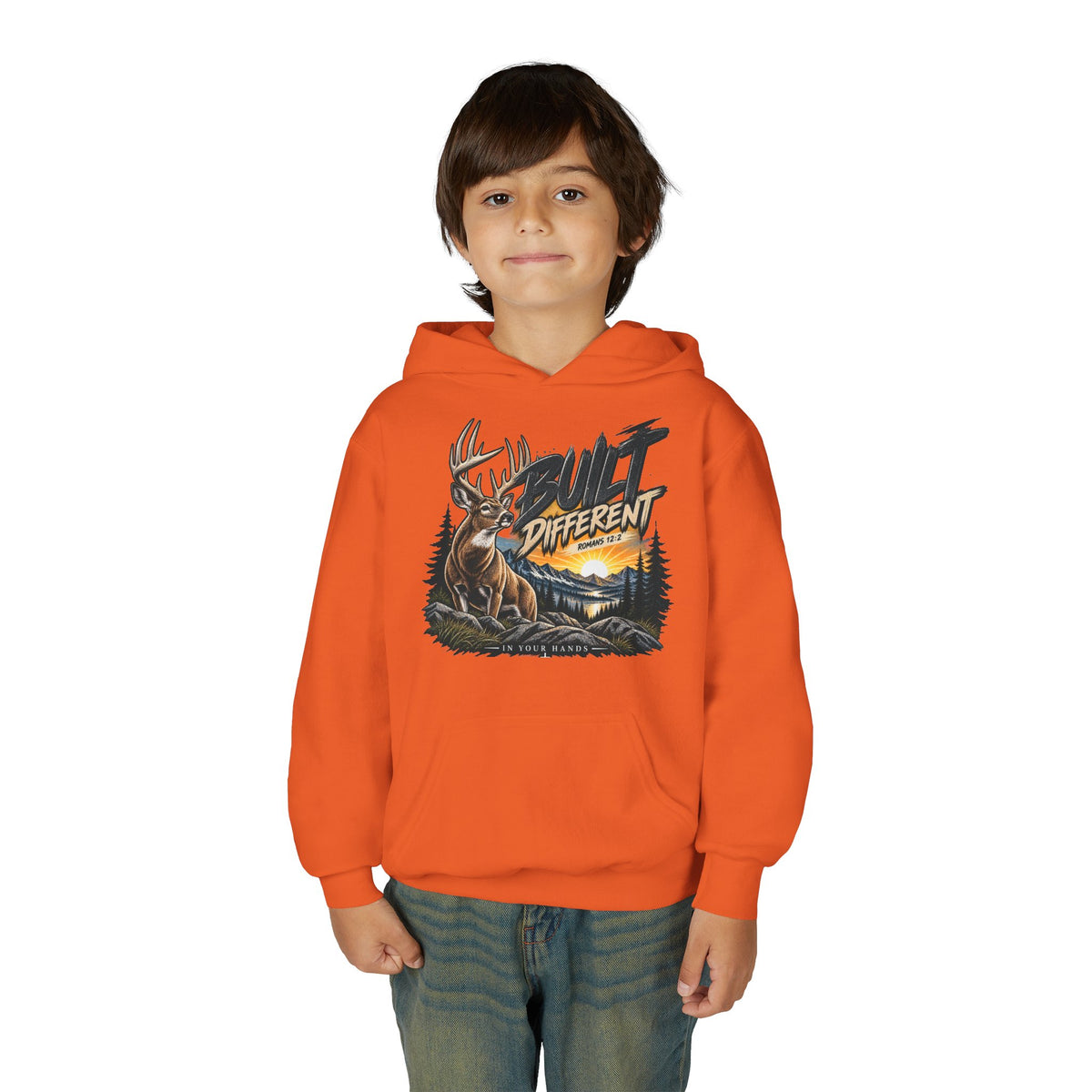 Youth Heavy Blend Hooded Sweatshirt