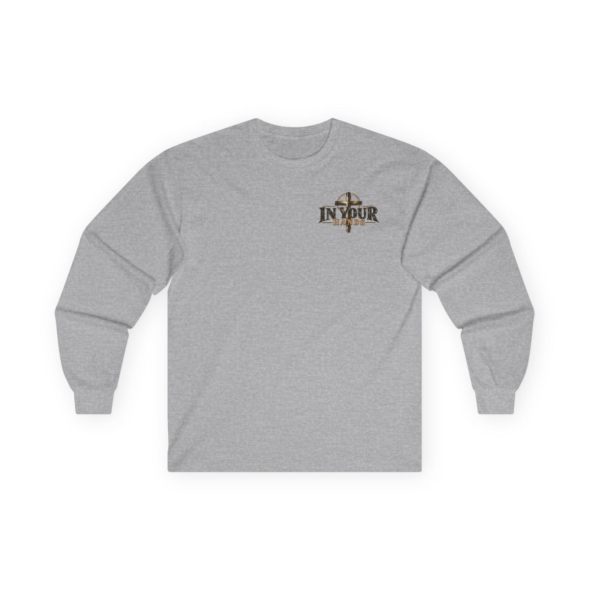 Jesus Is King Long Sleeve Tee — Faith-Based Christian Graphic Shirt