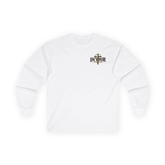 Walk By Faith Long Sleeve Tee — Christian Faith Graphic Shirt