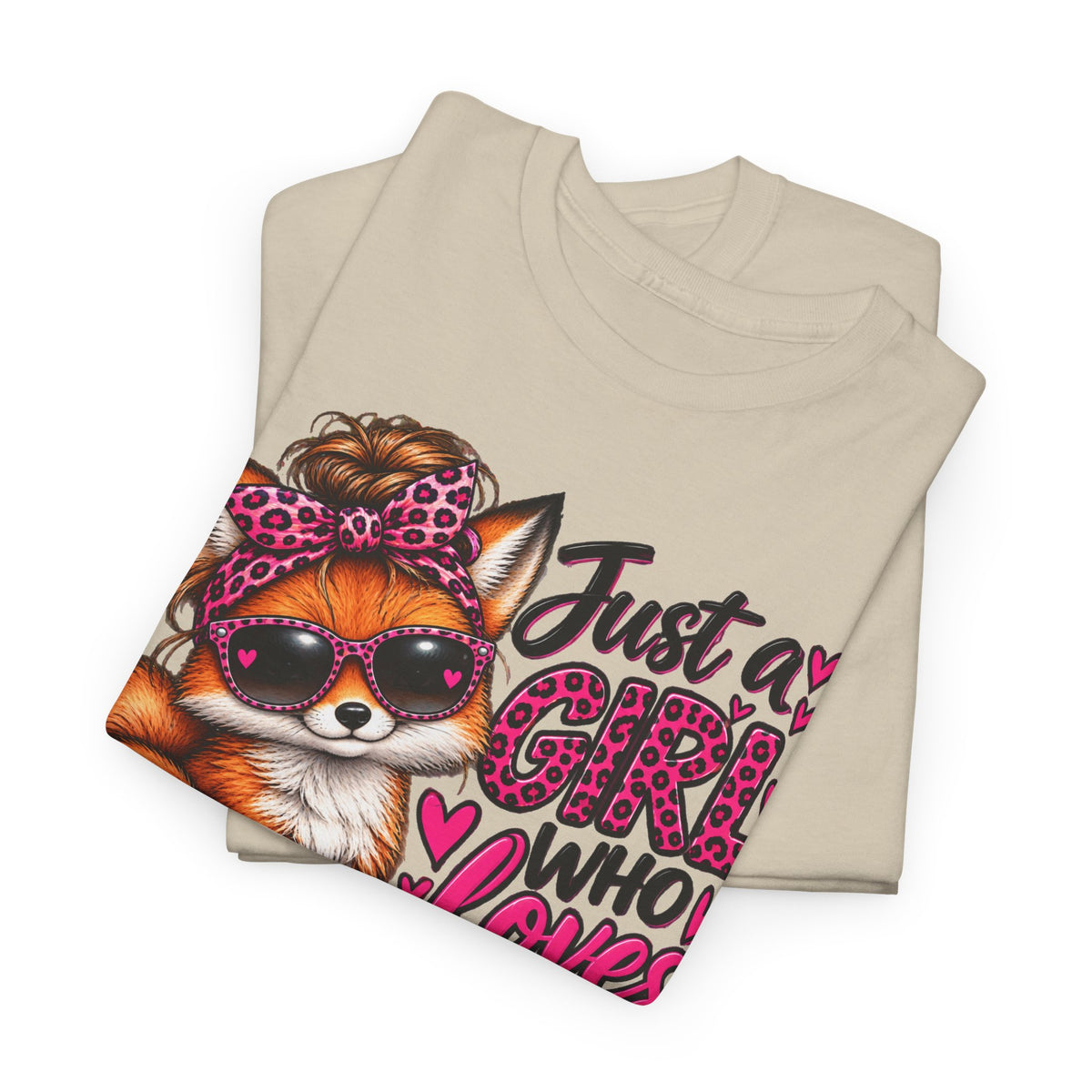 Just a Girl Who Loves Foxes T-Shirt