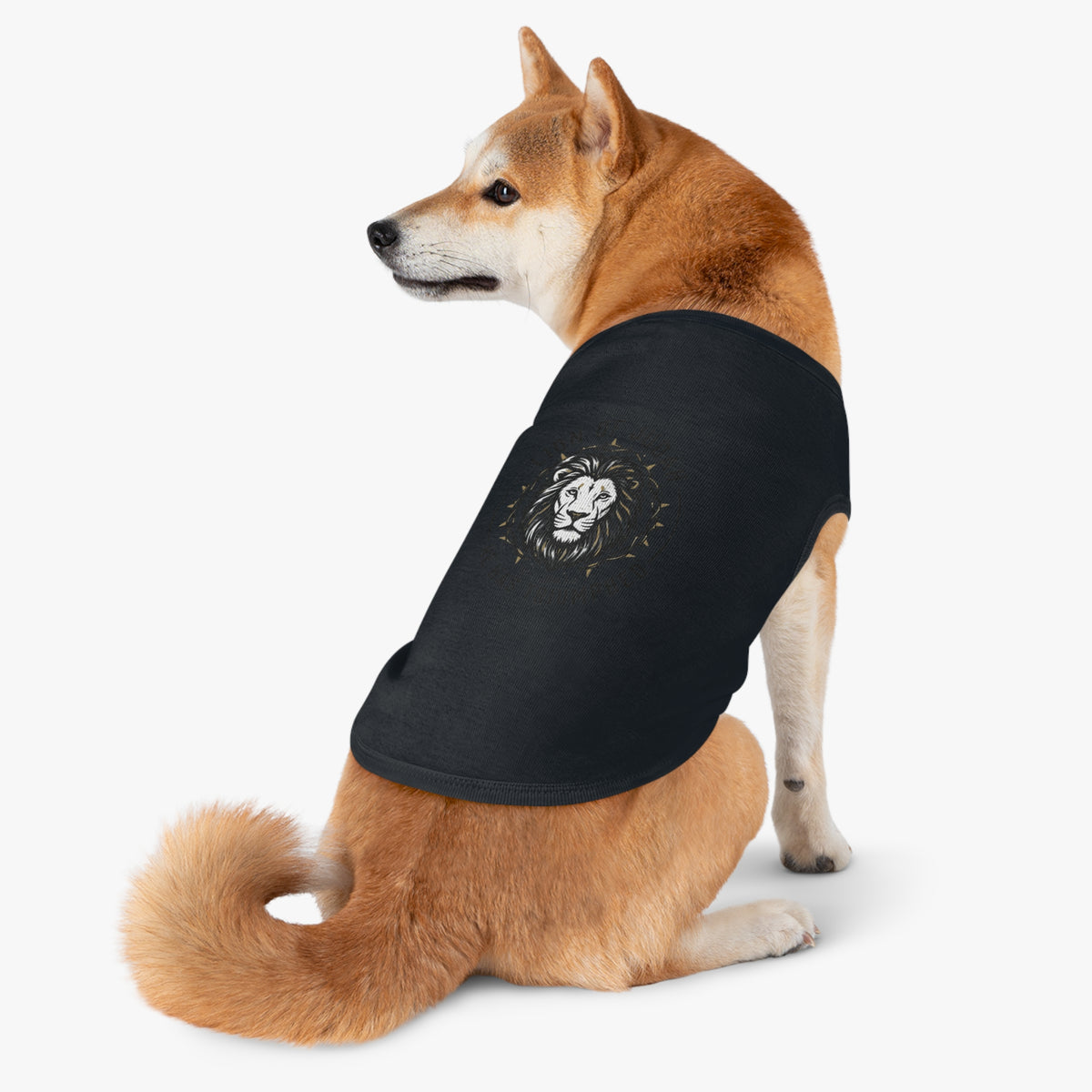 Lion Crest Pet Tank Top - Regal Dog & Cat Shirt