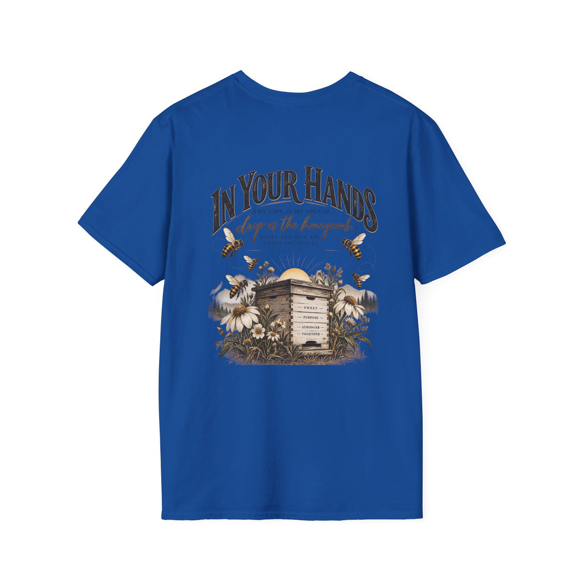 In Your Hands Tee — Minimal Chest Logo Graphic T-Shirt