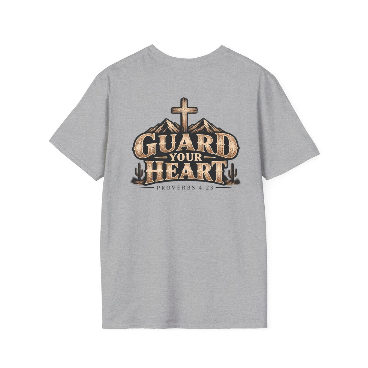 Christian 'In Your Hands' Cross T-Shirt – Faith-Inspired Casual Tee