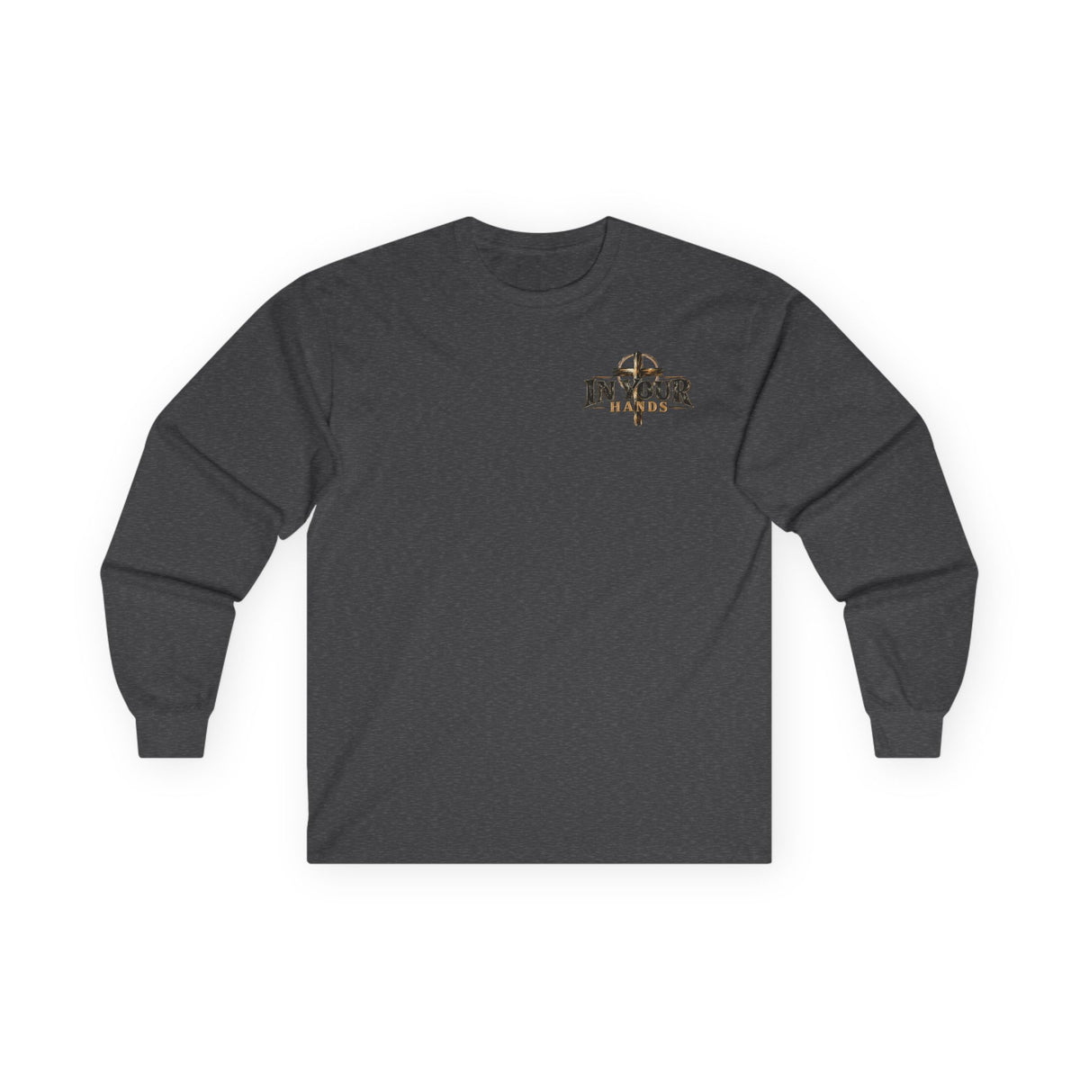 Jesus Is King Long Sleeve Tee — Faith-Based Christian Graphic Shirt