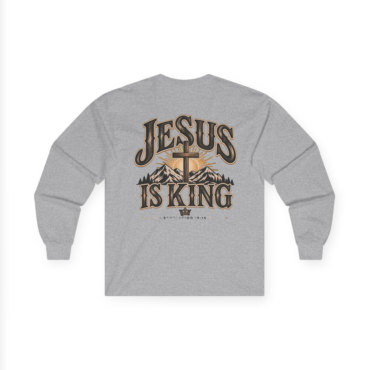 Jesus Is King Long Sleeve Tee