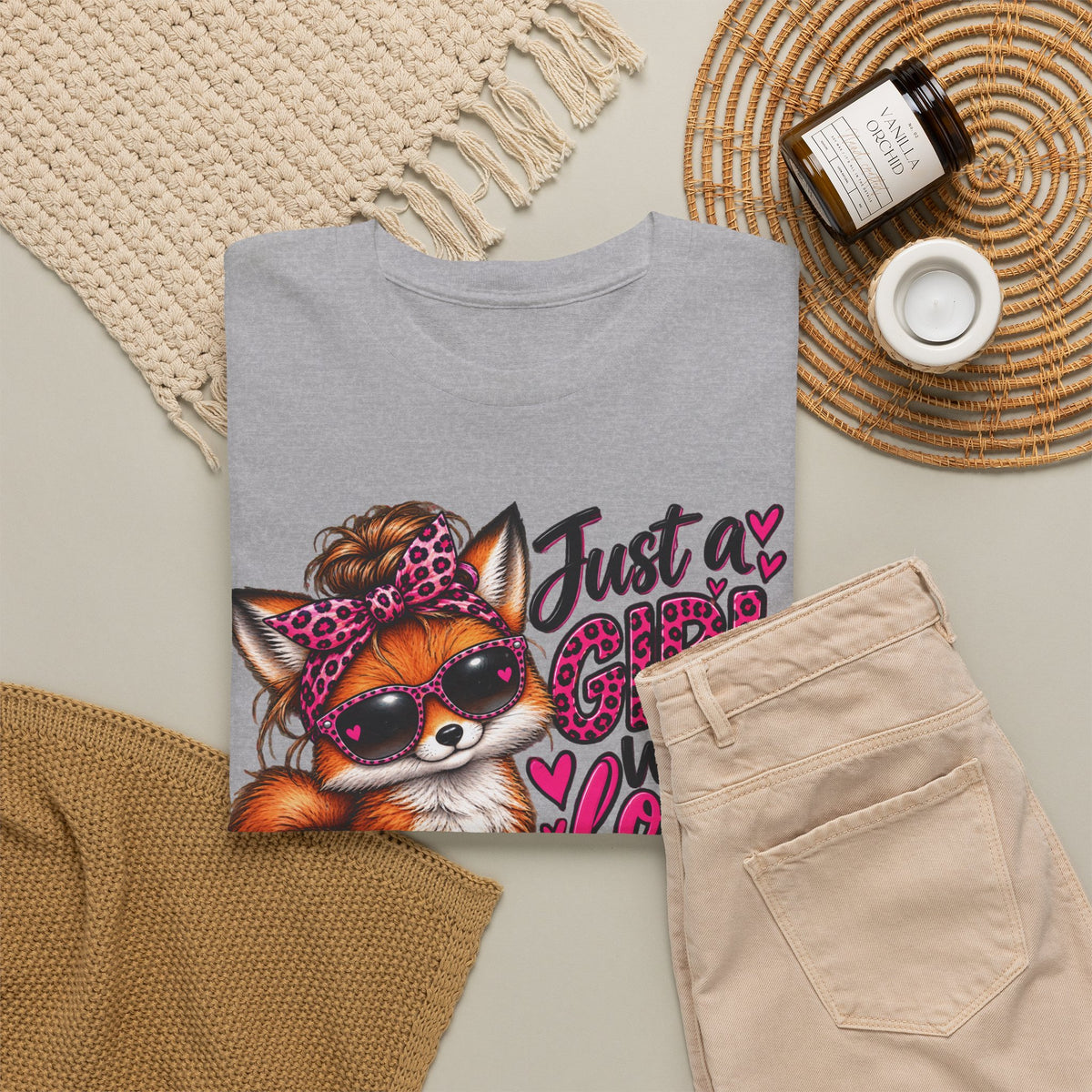 Just a Girl Who Loves Foxes T-Shirt