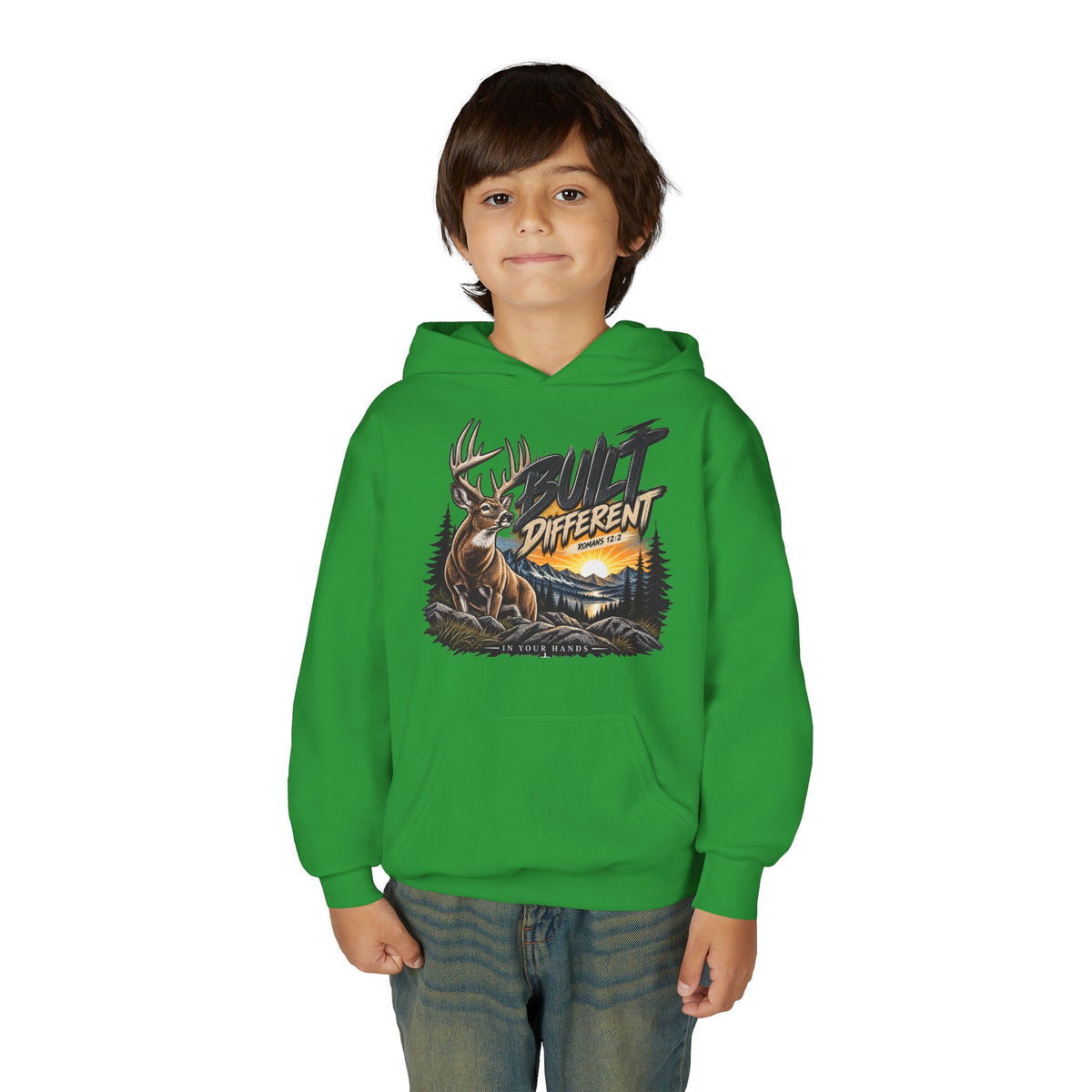Youth Heavy Blend Hooded Sweatshirt