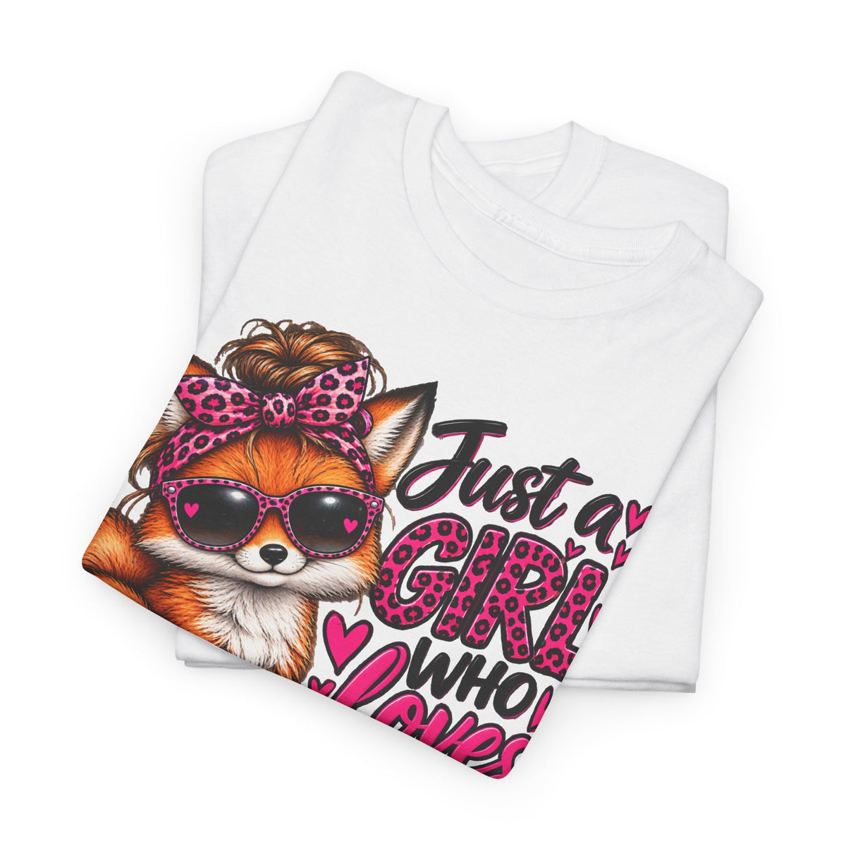 Just a Girl Who Loves Foxes T-Shirt
