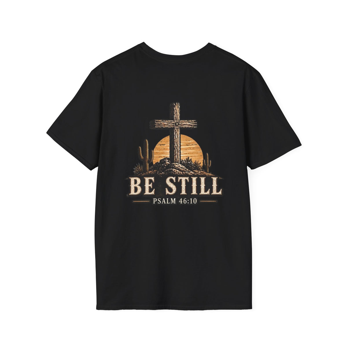 In Your Hands Cross Logo T-Shirt — Christian Faith Graphic Tee