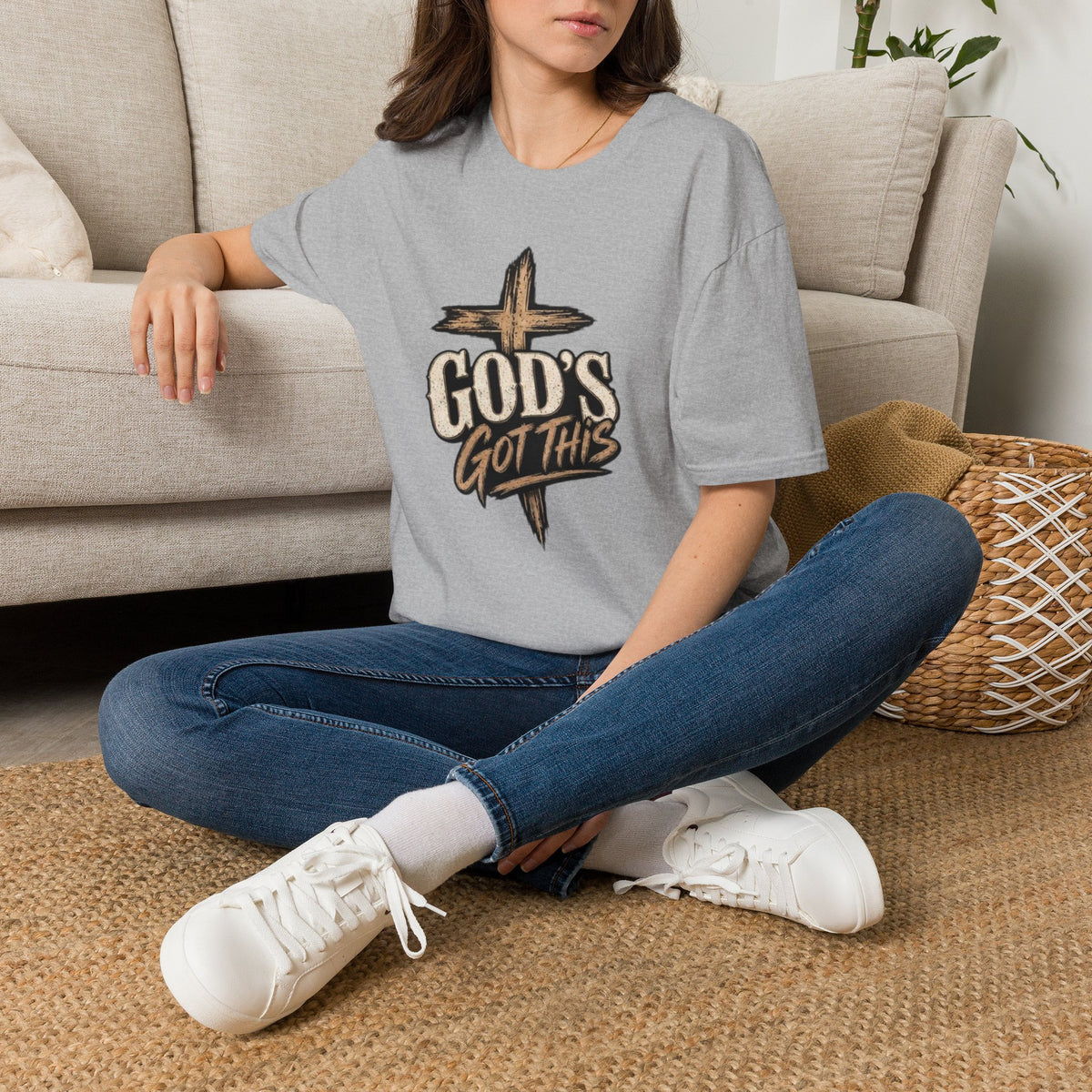 God's Got This T-Shirt — Faith Cross Graphic Christian Tee