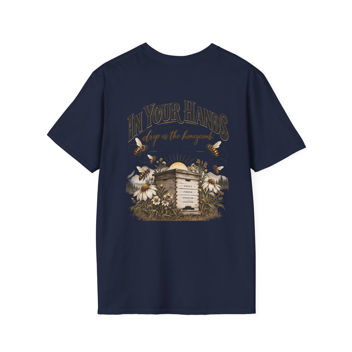 In Your Hands Tee — Minimal Chest Logo Graphic T-Shirt