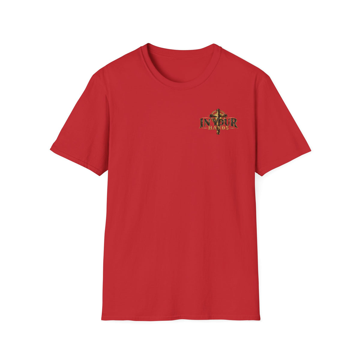 Christian 'In Your Hands' Cross T-Shirt – Faith-Inspired Casual Tee