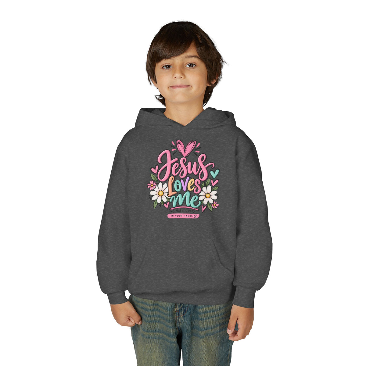 Youth Heavy Blend Hooded Sweatshirt