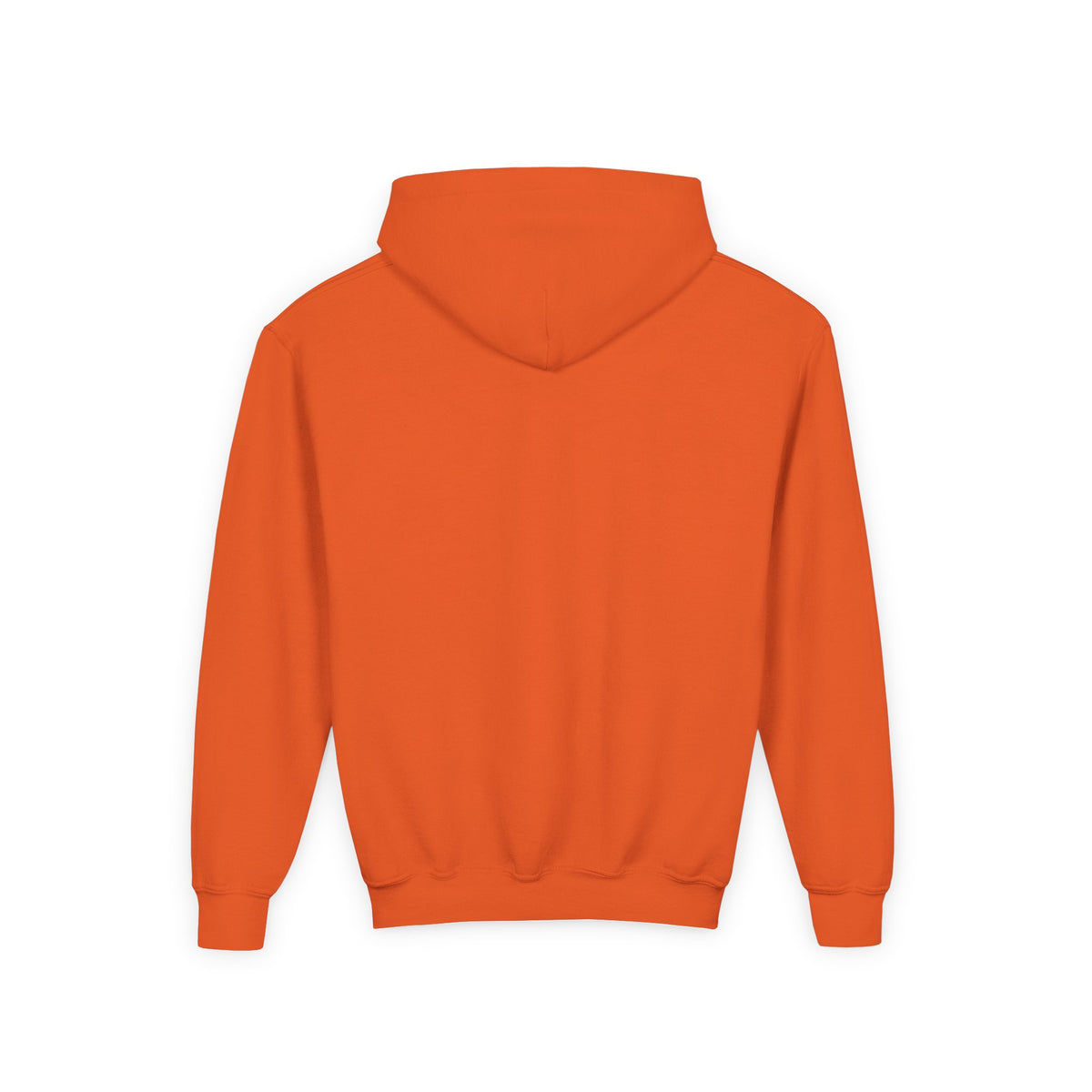 Youth Hoodie — "Stronger in Christ" Faith Graphic Hooded Sweatshirt