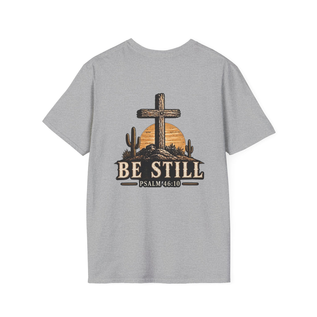 In Your Hands Cross Logo T-Shirt — Christian Faith Graphic Tee
