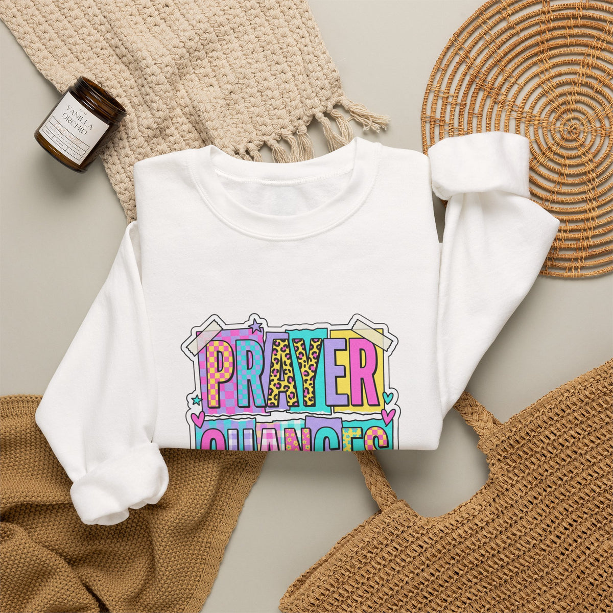 Prayer Changes Things Sweatshirt | Christian, Rainbow Scripture